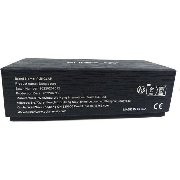 Mens Blue Mirrored Lens Al-Mg Metal Frame Polarized Cycling Fishing Golf Goggles - Picture 10 of 14